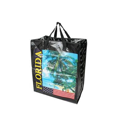 China Recyclable High Quality Cheap OEM Customized Logo Printed Fabric Nonwoven Reusable Shopping Bag for sale