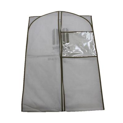 China Eco-friendly Waterproof Garment Bag With Pockets, Customized Suit Bag Wedding Dress Bag for sale