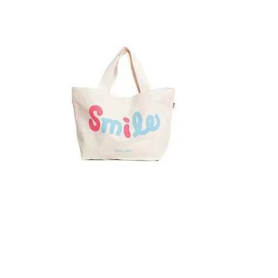 China Eco-friendly Custom Logo Color Wholesale Printed Tote Shopping Bag Cotton Canvas Bags for sale