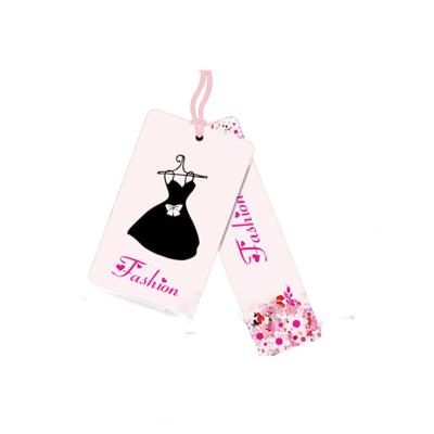 China Viable Reusable Custom Brand Logo Shopping Clothing Hang Tags for sale