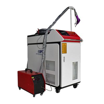 China 2021 new design stainless steel model with high precision and fast speed 1000w fiber optic laser welding machine for metal tube welding for sale