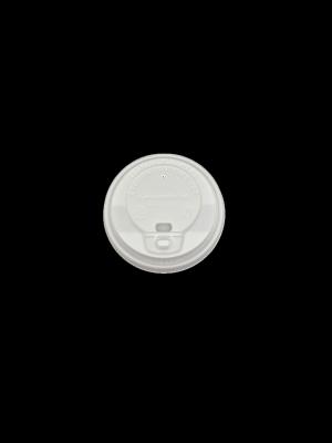 China Adjustable Size PLA Cup Lid Biodegradable Cup Lids High Temperature Resistant for sale