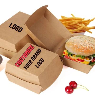 China OEM ODM Disposable Paper Food Box Fried Chicken Packaging Boxes Oil Free for sale