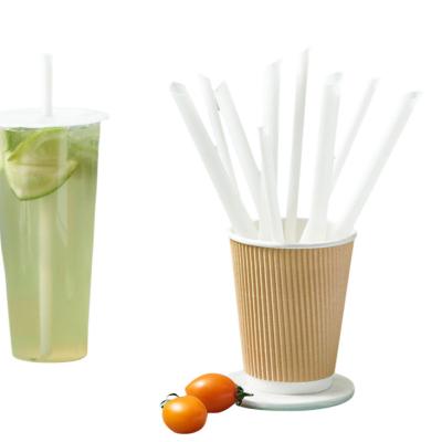 China Biodegradable PLA Straws CPLA Cutlery 10*230mm Temperature Resistance for sale