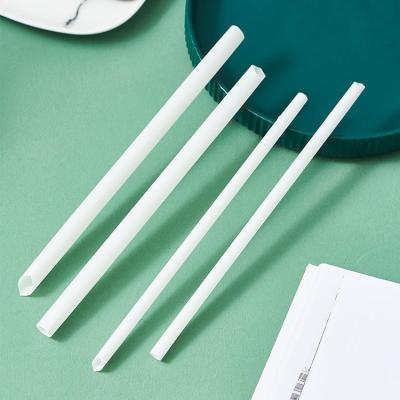 China CPLA Plastic Straws 12*190mm for sale