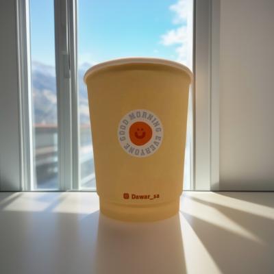 China Customized Size Paper Takeaway Cups 8oz 12oz 16oz Sizes Available for sale