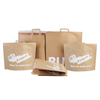 China Customizable Biodegradable Kraft Paper Mailing Bags For Clothing for sale