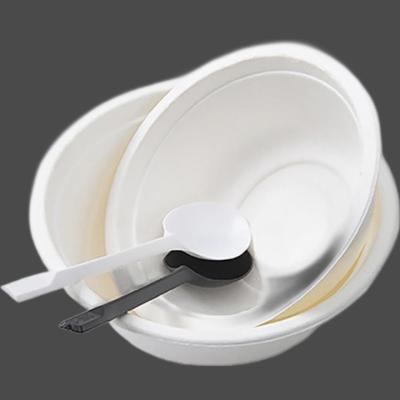 China Microwave Safe CPLA Dinnerware Biodegradable Disposable Bowls Non Toxic for sale