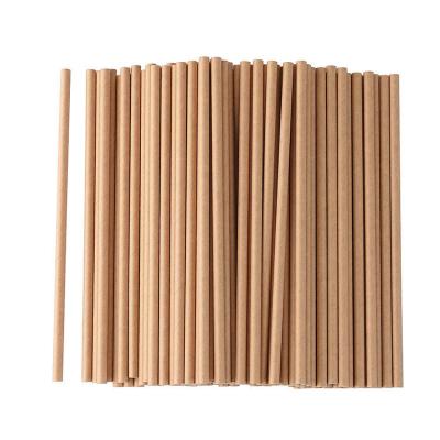 Chine Eco-Friendly Disposable Kraft Paper Straw Biodegradable Bubble Tea Straw Individually Wrapped For Home Or Bar à vendre