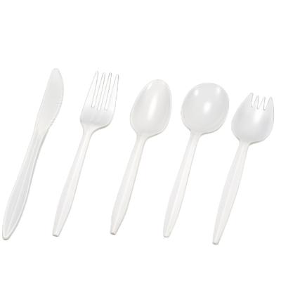 China CPLA Biologisch afbreekbaar bestek Composable Airline Cutlery Wegwerpbaar Biologisch afbreekbaar bestek Te koop