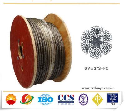 China Drilling rigs steel rope wire rope for drawworks K5×19S-FC 6×36WS-IWRC 6×26SW-IWRC 6×76WSNS-IWRC、6×84WSNS-IWRC for sale