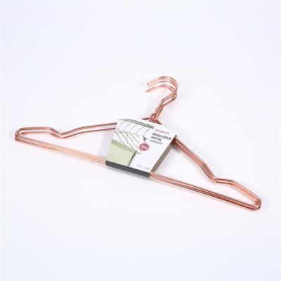 China Strong Bulk Mounted Gold Metal Hangers Wholesale Adult Metal Hangers For Clothes for sale