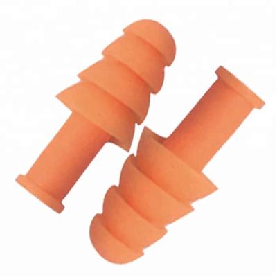 China Reusable Silicone Ear Plugs 168C-O 168C-O for sale