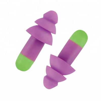 China Custom Silicone Rubber Earplugs Silicone Rubber Earplugs for sale