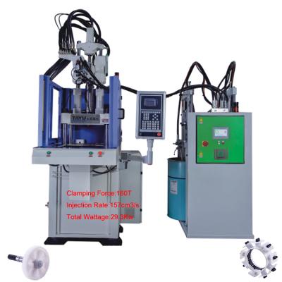 China 2.2*1.1*3.5m VERTICAL Vertical Rubber Injection Molding Machine For Rubber Product for sale