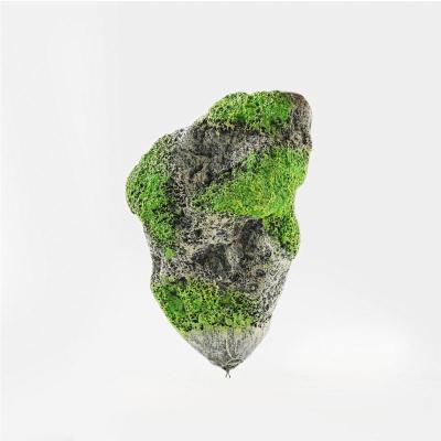 China Sustainable Aquarium Landscaping Avatar Pumice Rock Garden Suspended Simulation Stone Artificial Floating Stone for sale