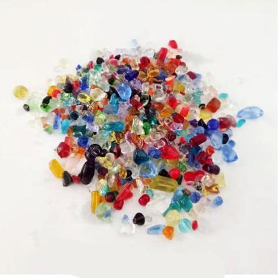 China Viable Aquarium Decoration Landscaping Bottom Sand Glass Bottom Crystal Stone Aquarium Sand In Bulk for sale