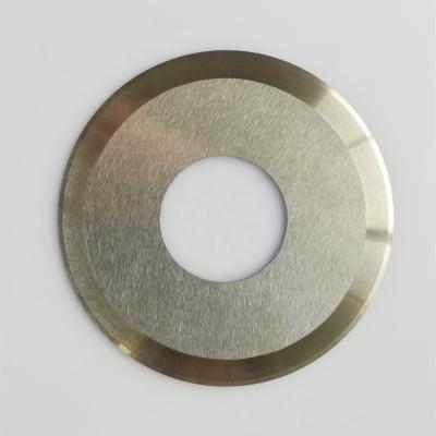 China Industrial Process Use High Precision Circular Slitting Blades Leather Slitter Machine Custom Round Blade for sale