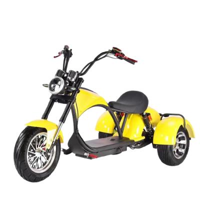 China citycoco 3 wheels electric scooter 1500w/2000w tricycles three wheel adults electric chopper chopper style for sale