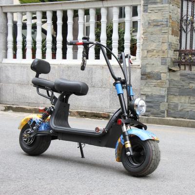 China China Factory Unisex Customized 2 Wheel 25KM/H MINI Electric Scooters Fat Tire With Big Seat for sale