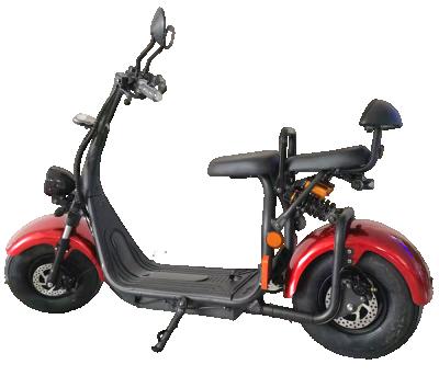 China Amoto Electric Scooter Citycoco 2 Wheel 1500w 60v Unisex Fat Tire Suitable For Adults for sale