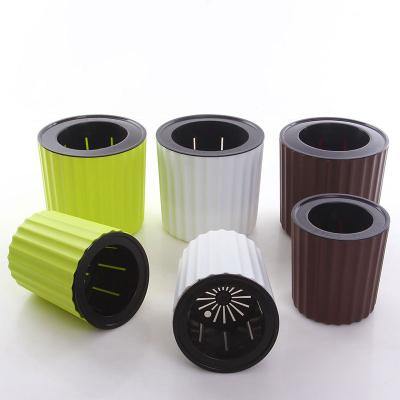 China Modern indoor wholesale small plastic flower pot vases, home decoration, weddings, parties for sale