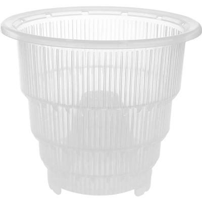 China Breathable Not Easy To Deform Corrosion Resistant Air Mesh Pot Clear Plastic Orchid Pots With Holes for sale