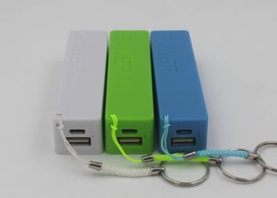 China Plastik-tragbare USB Energie-Bank Keychain für Smartphones, Usb-Notstromversorgung durch Batterien zu verkaufen