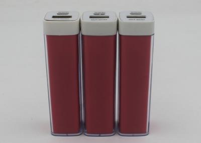 China Mini banco del poder del lápiz labial del canal regalo electrónico de 2600 Mah para las mujeres/muchacha en venta