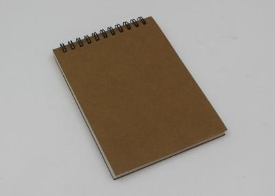 Chine Carnet qui respecte l'environnement de papier d'emballage de poche avec la ligne intérieur d'impression/bloc-notes de spirale à vendre