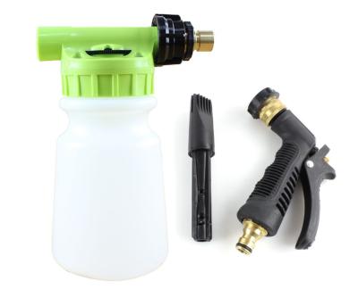 China China-chic New Garden Hose Car Wash Snow Foam Gun Lance Spray Sprayer Foam Gun For Low Presuure Seal Car Wash for sale