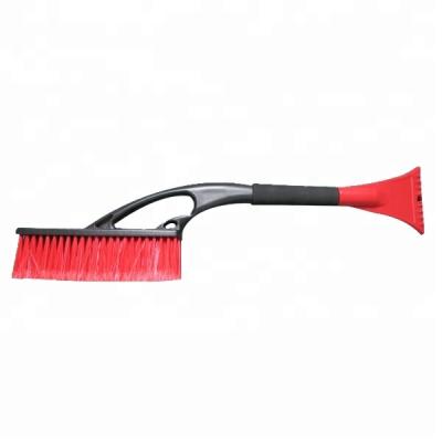 China Fast Car Snow Cleaning Removal Sweeper Snow Cleaning Brush With Ice Scraper For Car for sale