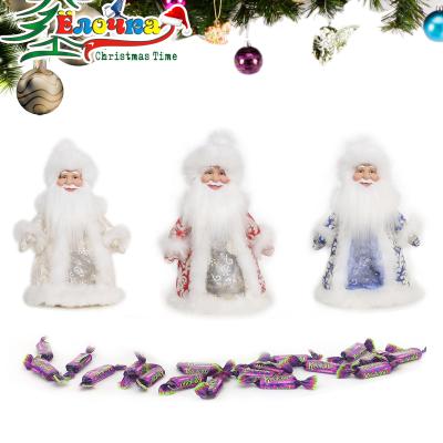 China New Year Gifts 2022 SOTE Ded Moroz Candy Bag 60PCS/CTN Candy Buckets Russian Santa Claus Style Christmas Gifts For Party for sale