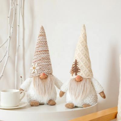 China SOTE JD1096AB Gnomes Nose Gnome Plush Dolls Funny Christmas Decorations High Quality Eco-Friendly White Christmas Large for sale