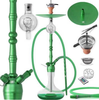 China Newest Aluminum Head Model Hookah Shisha for sale