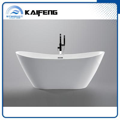 China Indoor Modern Tub UPC Boat Form Freestanding Fiberglass Bathtub for sale