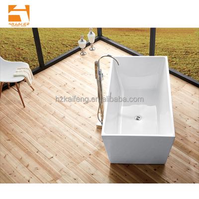 China Contemporary Freestanding Two Piece Ivory Soaking Tub for sale