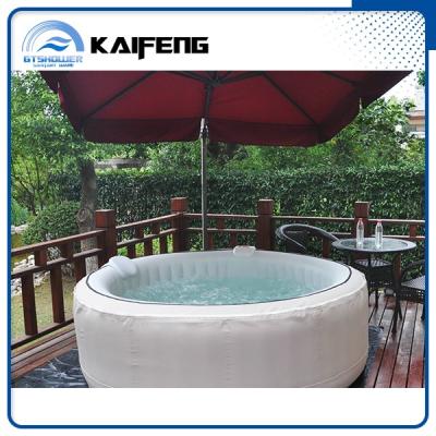 China Bubble Free Inflatable Spa Pool For 4-6 Person for sale