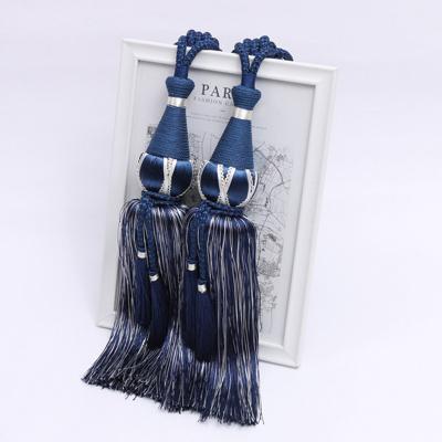 China Traditional High Quality Curtain Hanging Ball Curtain Buckle Curtain Strap Tassel Tieback Decoration Accessories for sale