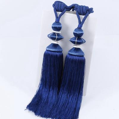 China Traditional European Style Tie Straps Tie Rope Tassel Hanging Ball Curtain Strapping Curtain accessories for sale