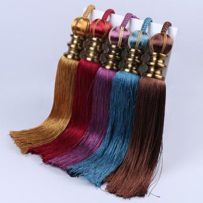 China Traditional Classic Design Curtain Tassel Crystal Hanging Ball Hot Sale Curtain Tassels Decorative for sale