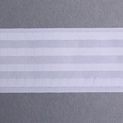 China Traditional curtain tape Factory direct sale  polyester Curtain Accessories super soft white curtain tape for blinds decorative for sale