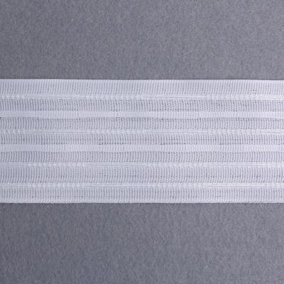 China Traditional curtain tape Factory direct sale  Good quality white 100% polyester binding accessories curtain tape types for window for sale