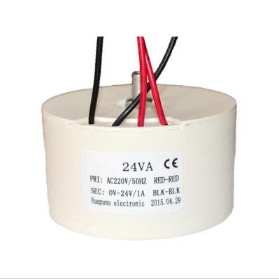 China Power Ring Transformer Made In China Waterproof 24W Potted 220V Potted Ring 24V Transformer Low Frequency Isolation for sale