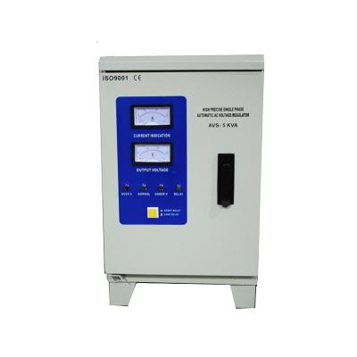 China TND 5000VA 4KW Single Phase SVC AC Voltage Stabilizer Portable Automatic Regulator for Computer for sale