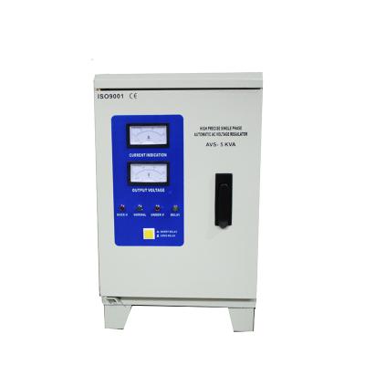 China SVC AC Voltage Stabilizer 24V Surge Protector Power Su 5KVA Multi Output Stabilizer For Main Line Voltage for sale