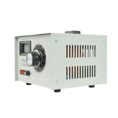 China SVC STG-2000W Single Phase 2KW Power Rheostat AC Auto-Transformer Voltage Regulator 0-300V for sale