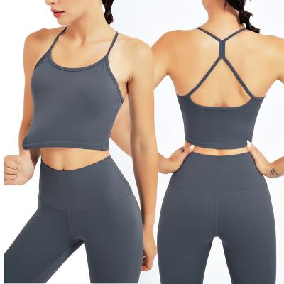 China 2021 High Quality Breathable Women Gym Suit Workout Sports Yoga Seamless Quick Dry Set Yoga Bra Gaiters for sale