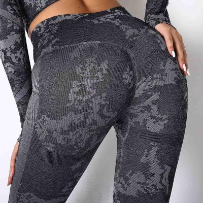 China High Quality Breathable Women's Butt Lifting High Waisted Yoga Pants Gym Gaiters Yoga Pants for sale