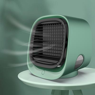 China Mini Desktop Air Conditioner Personal Water Air Cooler Mini USB Summer Hotel Air Cooling Fan Multifunctional Humidifier for sale